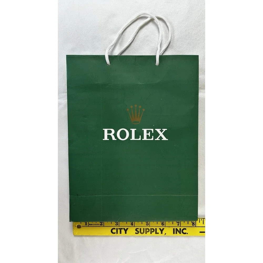 Rolex Boutique Shopping Bag 100% Authentic 10